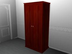 3D модель платяного шкафа