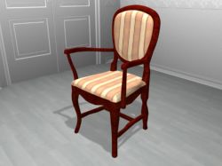 3D модель стула