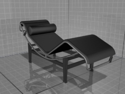 3D модель кресла-шезлонг Tekno