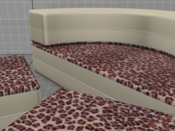 3D модель кровати  